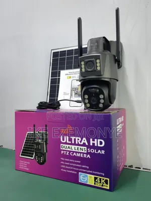 Alarm Solar CCTV Camera