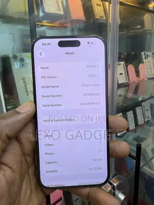 Apple iPhone 15 Pro 128 GB Black