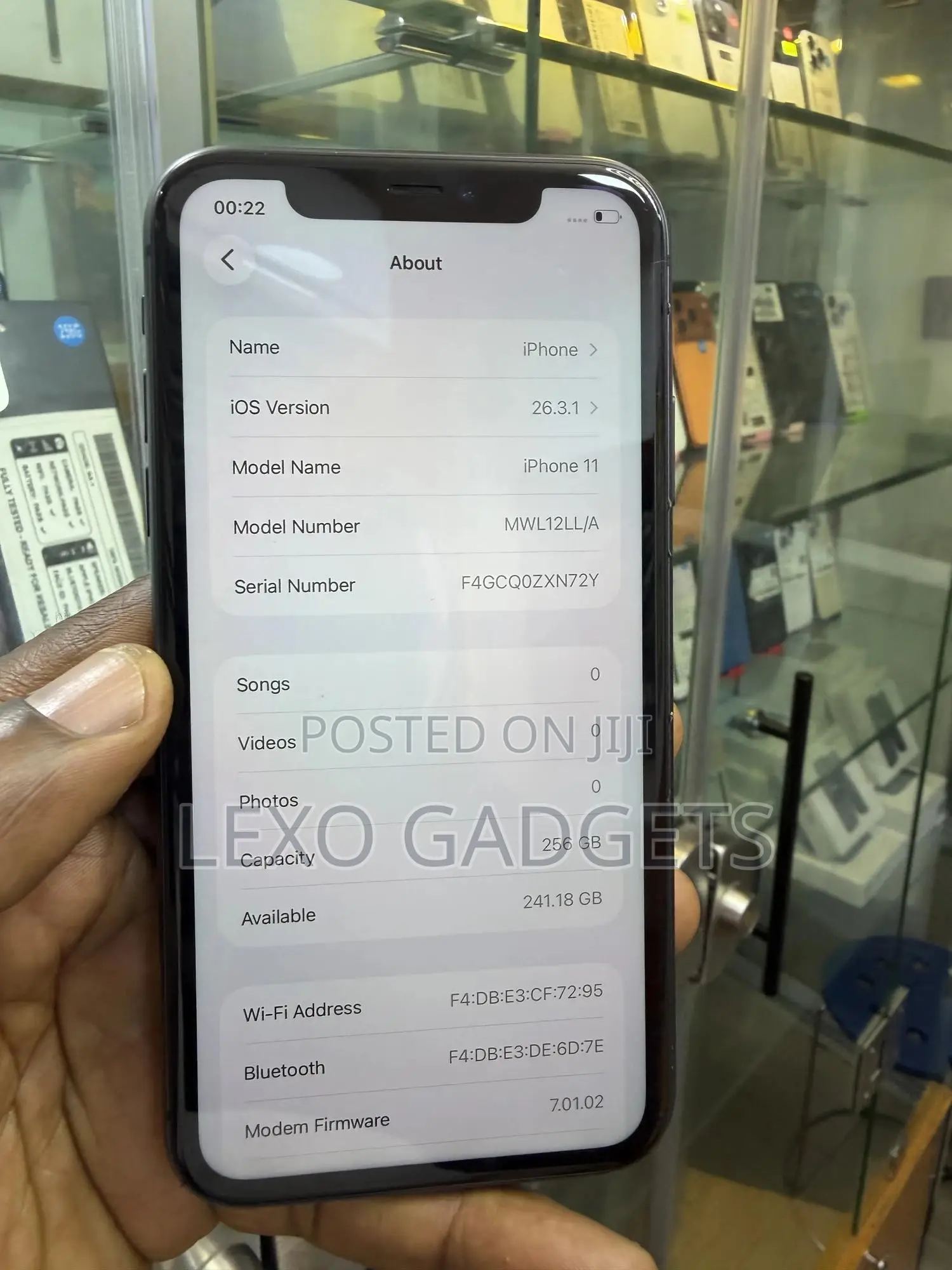 Apple iPhone 11 256 GB Black