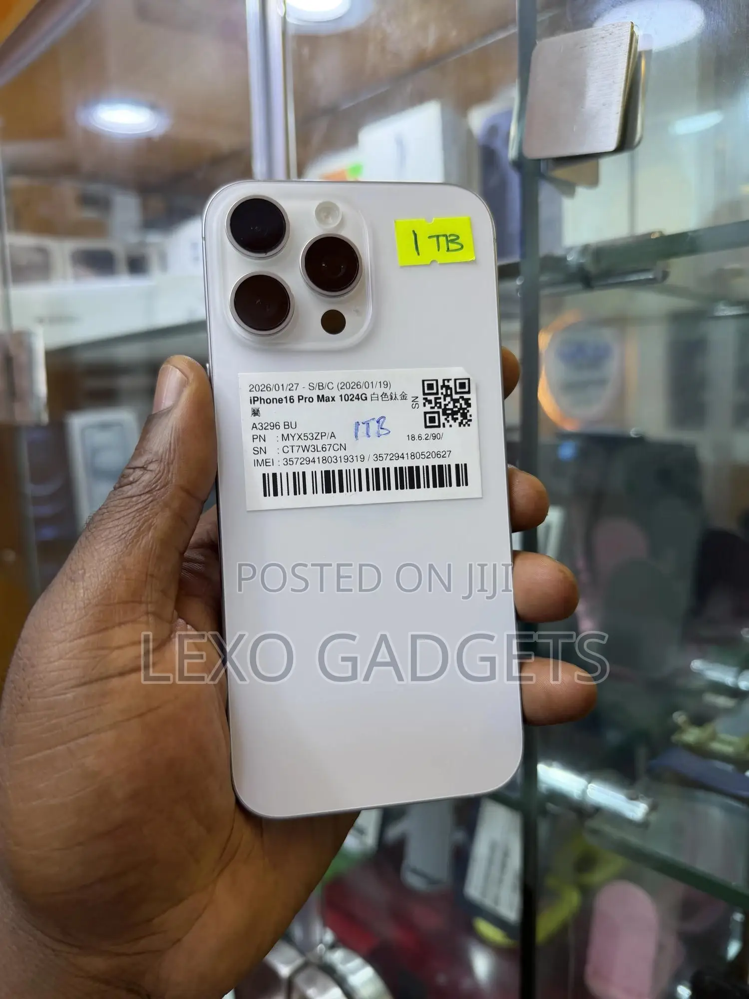 Apple iPhone 16 Pro Max 1 TB White