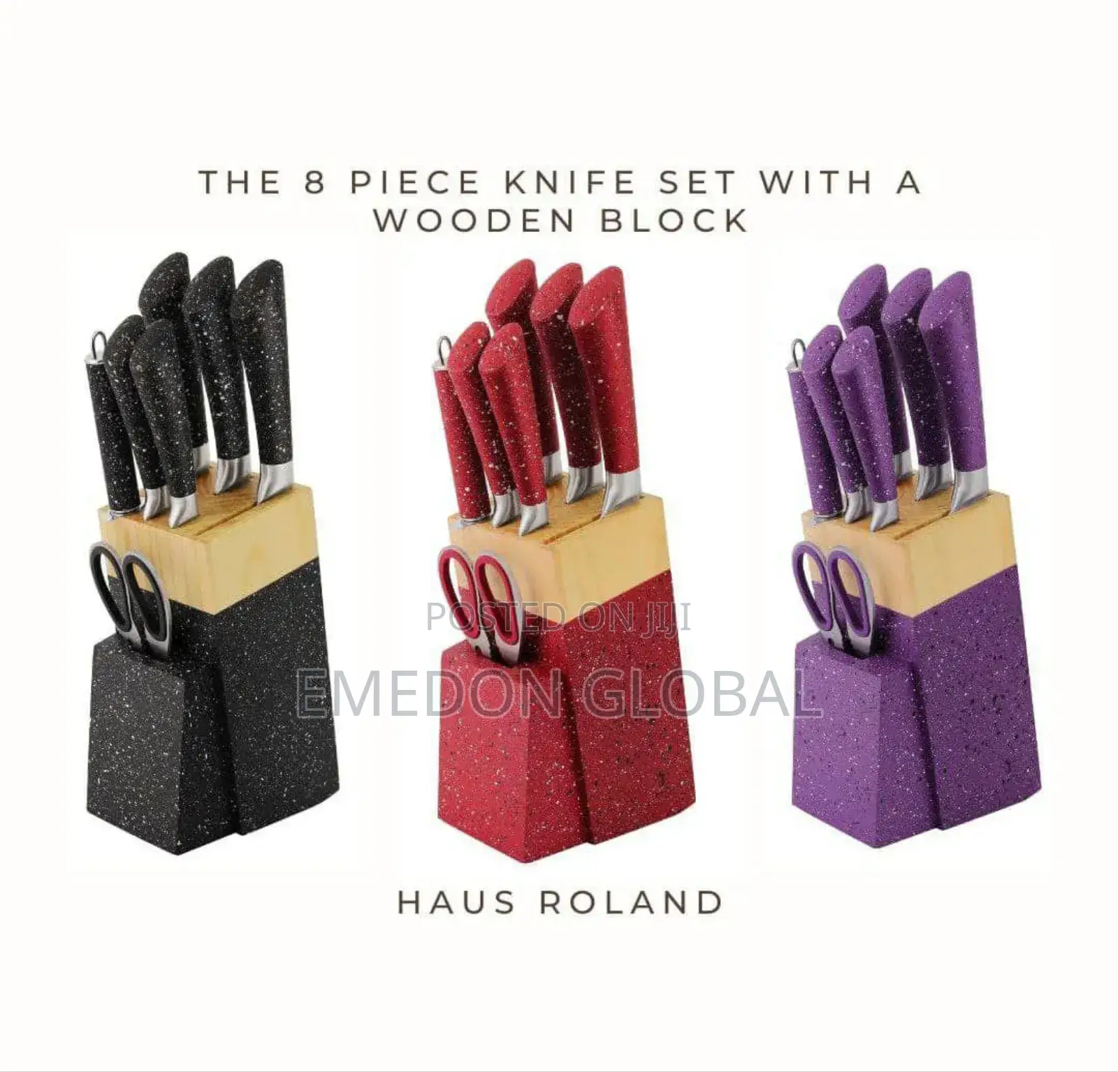 Hausroland 8pcs Knife Set