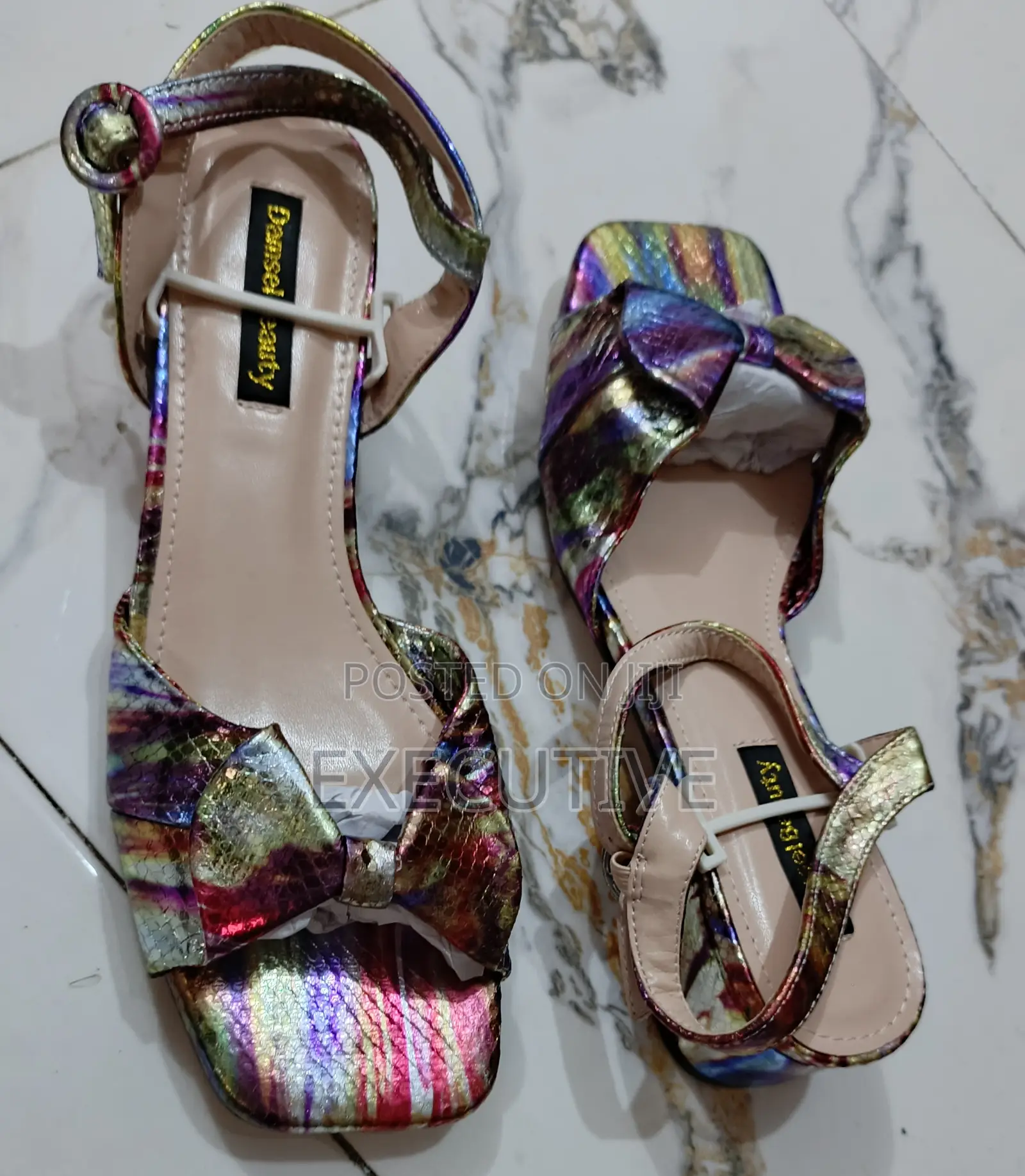 Low Heel Multiple Colours Sandals