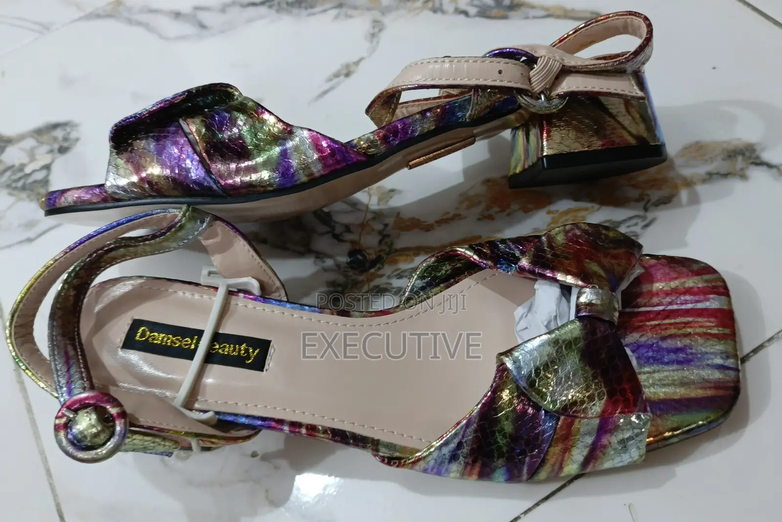 Low Heel Multiple Colours Sandals