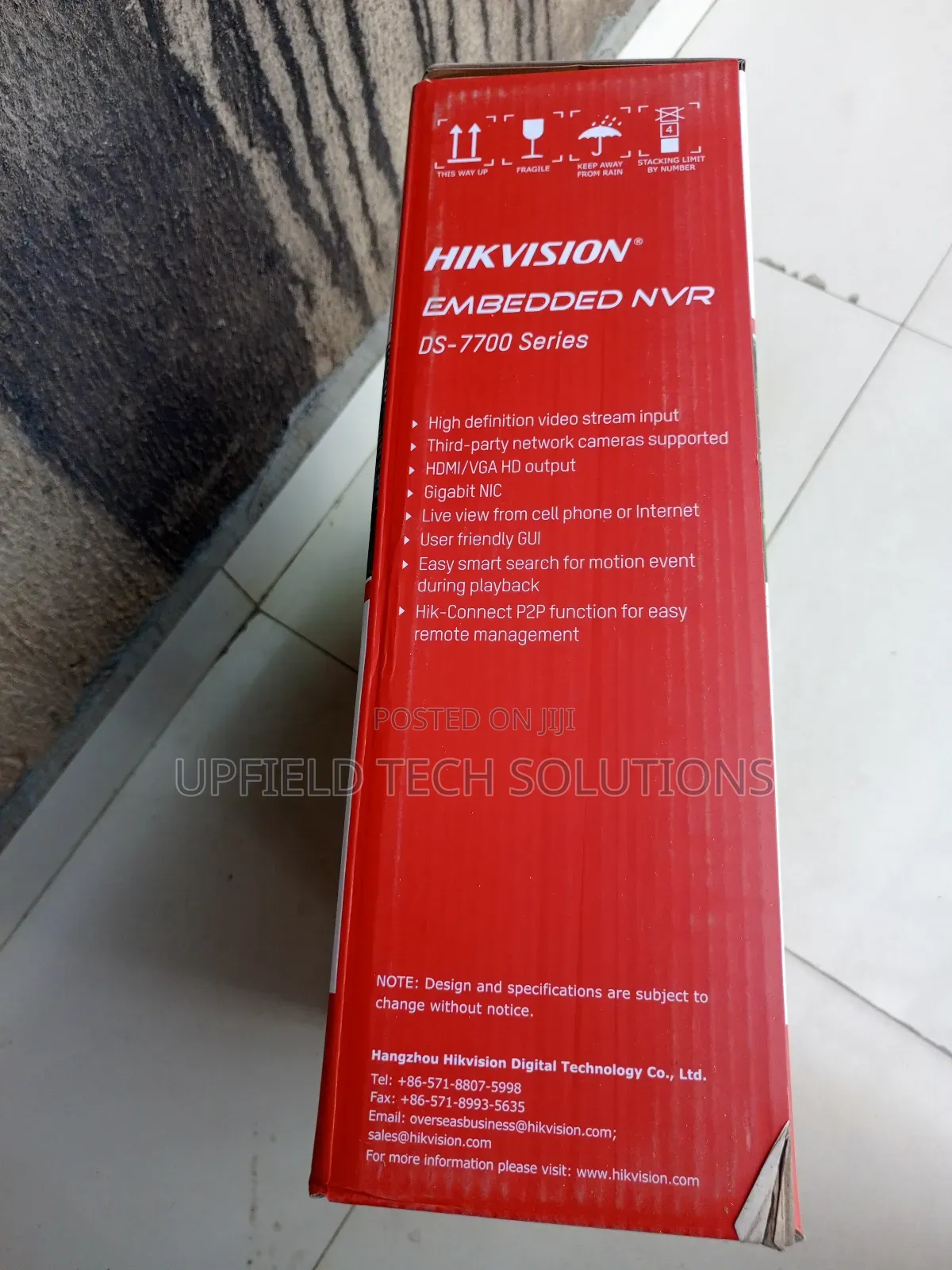 64ch Acusense NVR (4 Sata)