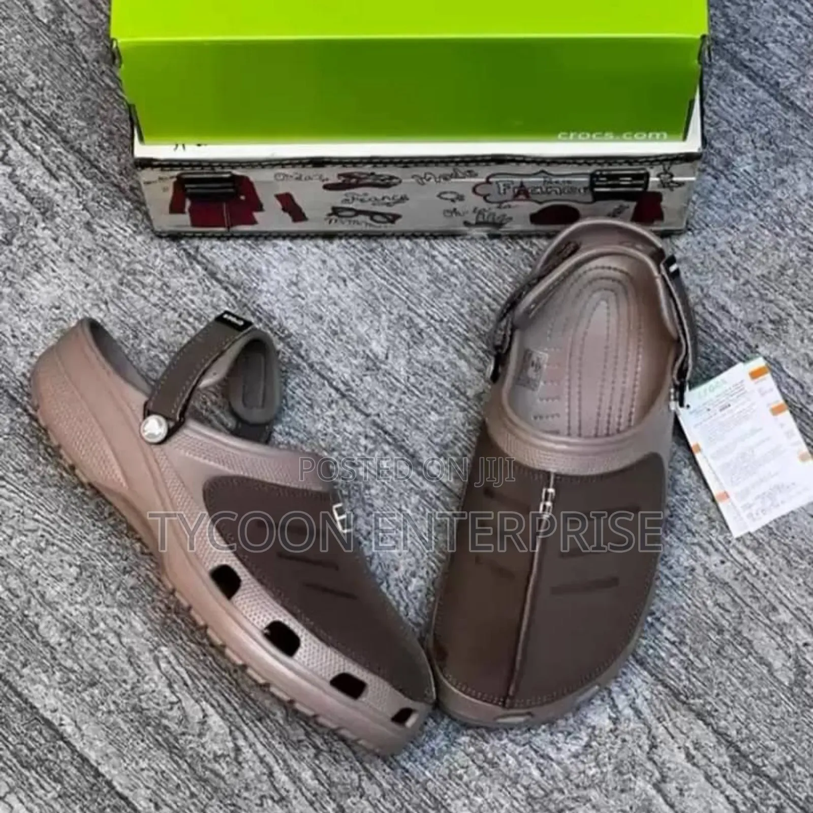 Suede Brown Crocs