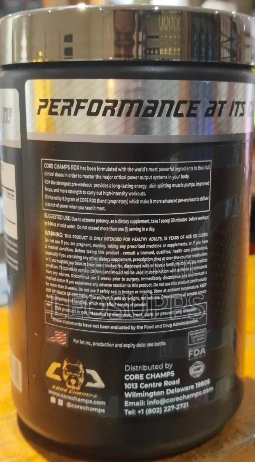 Corechamps RDX Pre-Workout