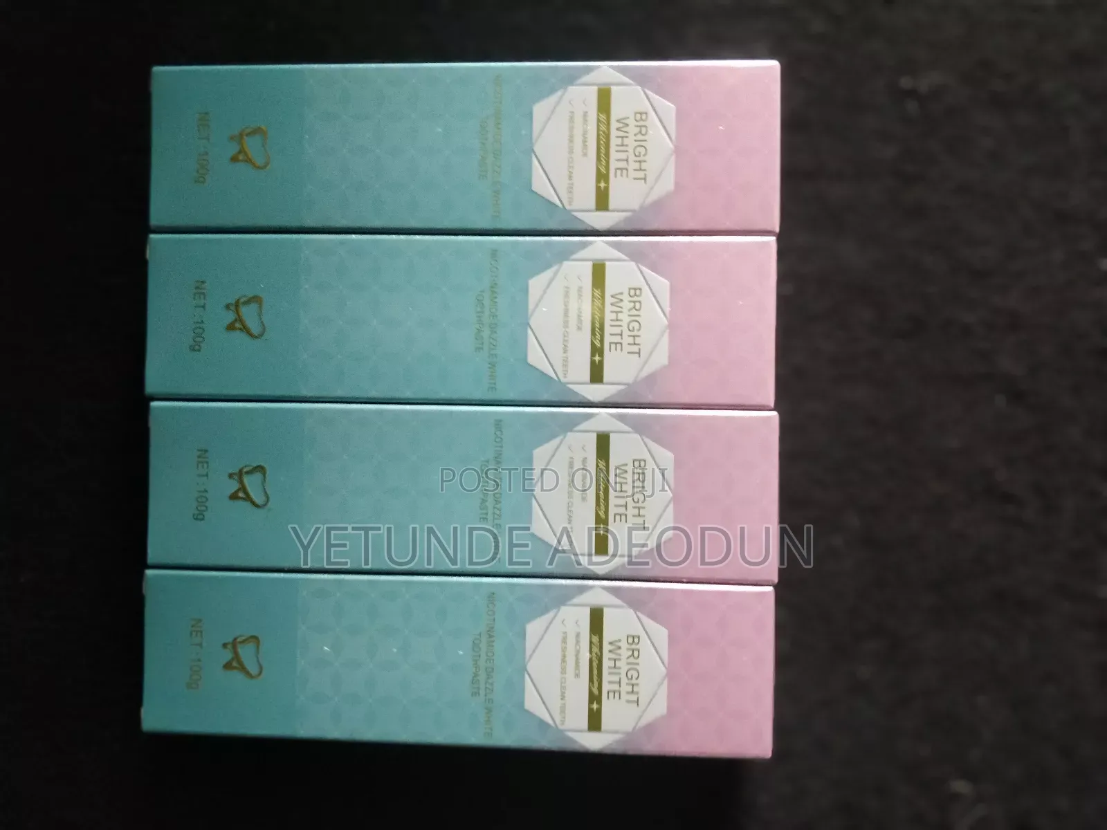 Nicotinamide Whitening Toothpaste