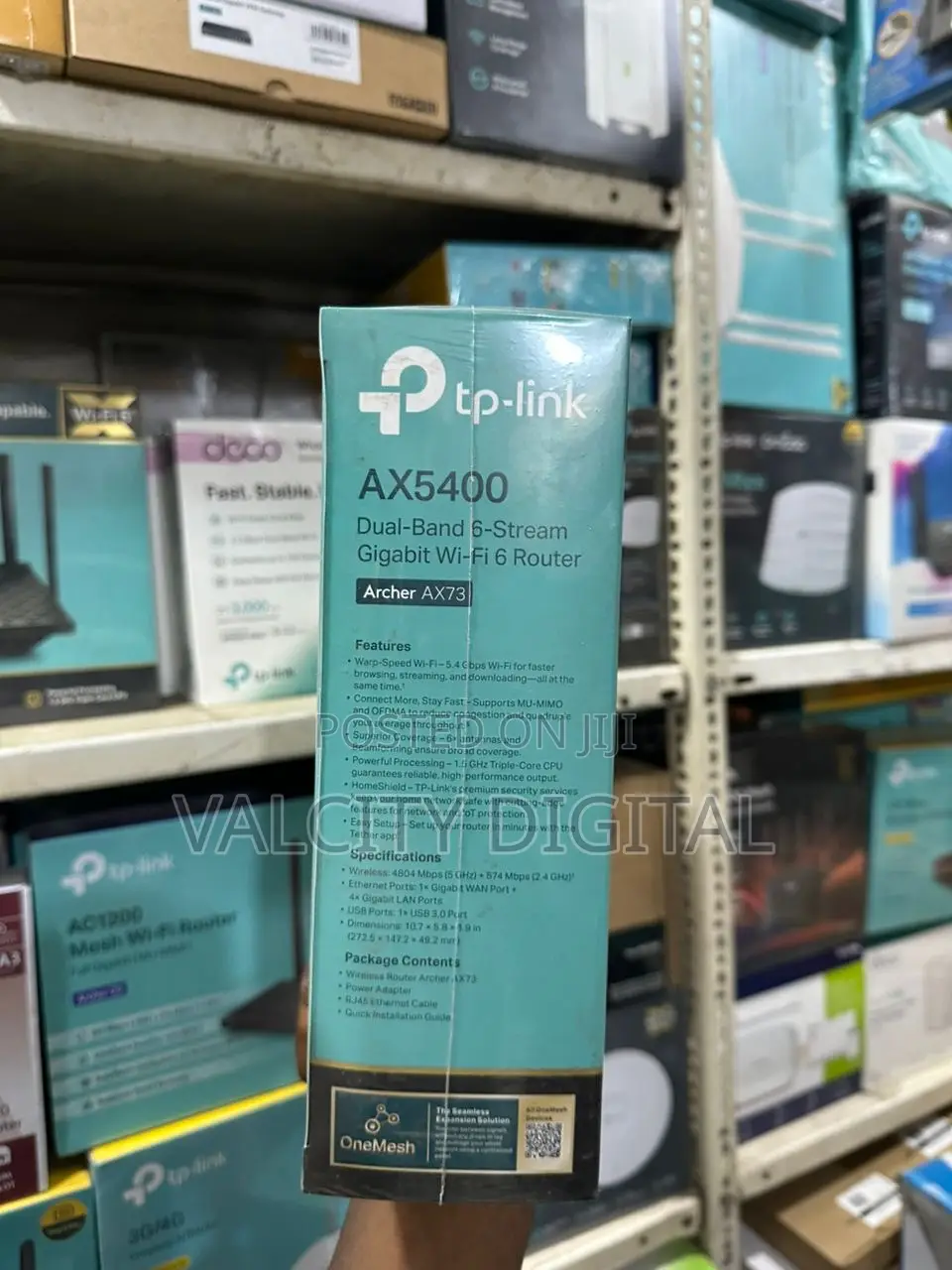 Tp-link Ax5400 Dual Band 6-stream Gigbit Wi-fi 6-router