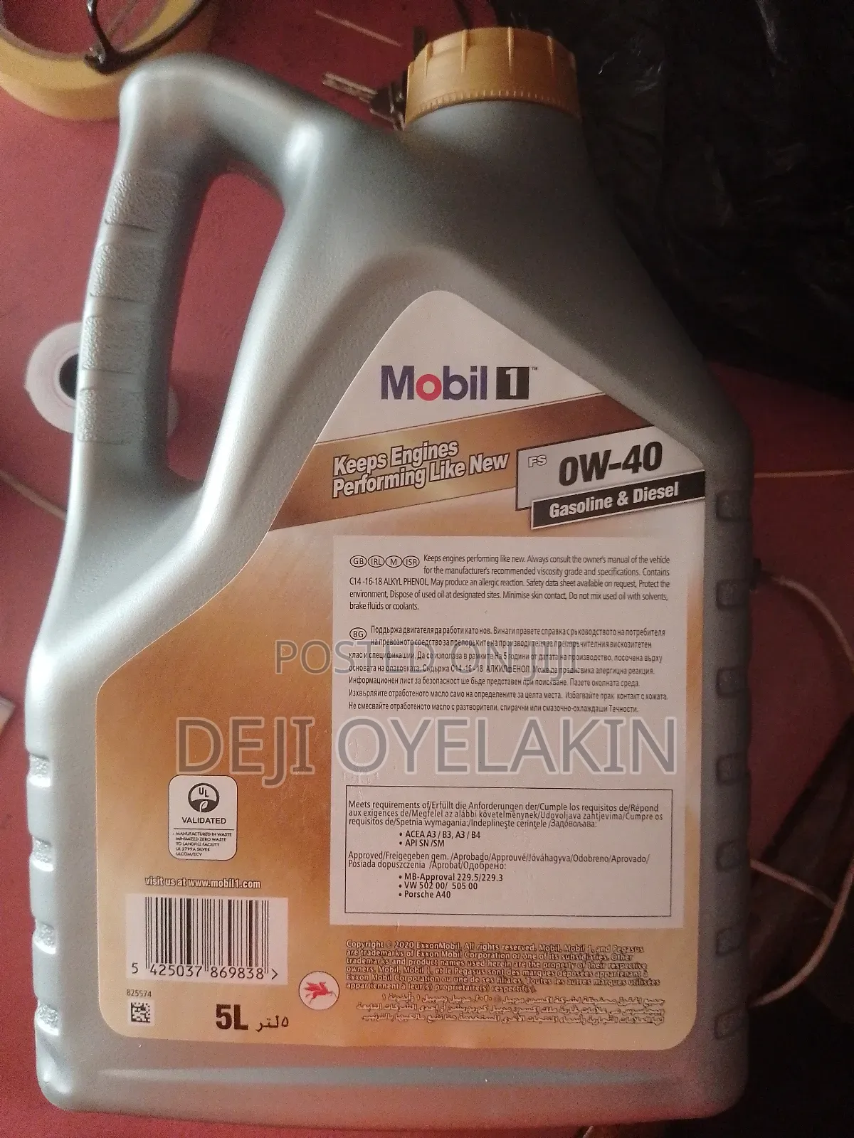 Mobil 1 Engine Oil
