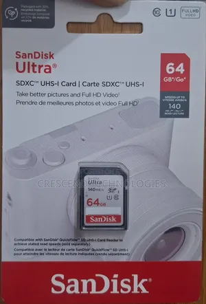 64gb Sd Card for Camera
