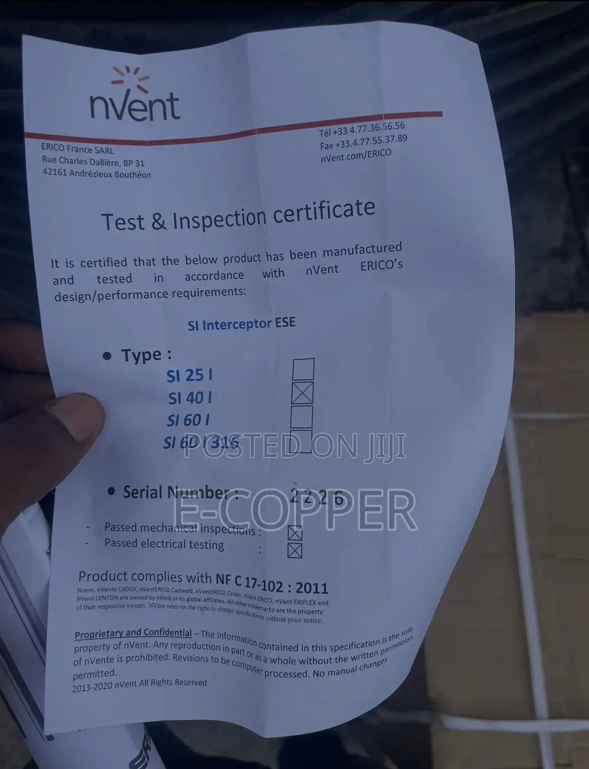Nvent Lighting Arrestor