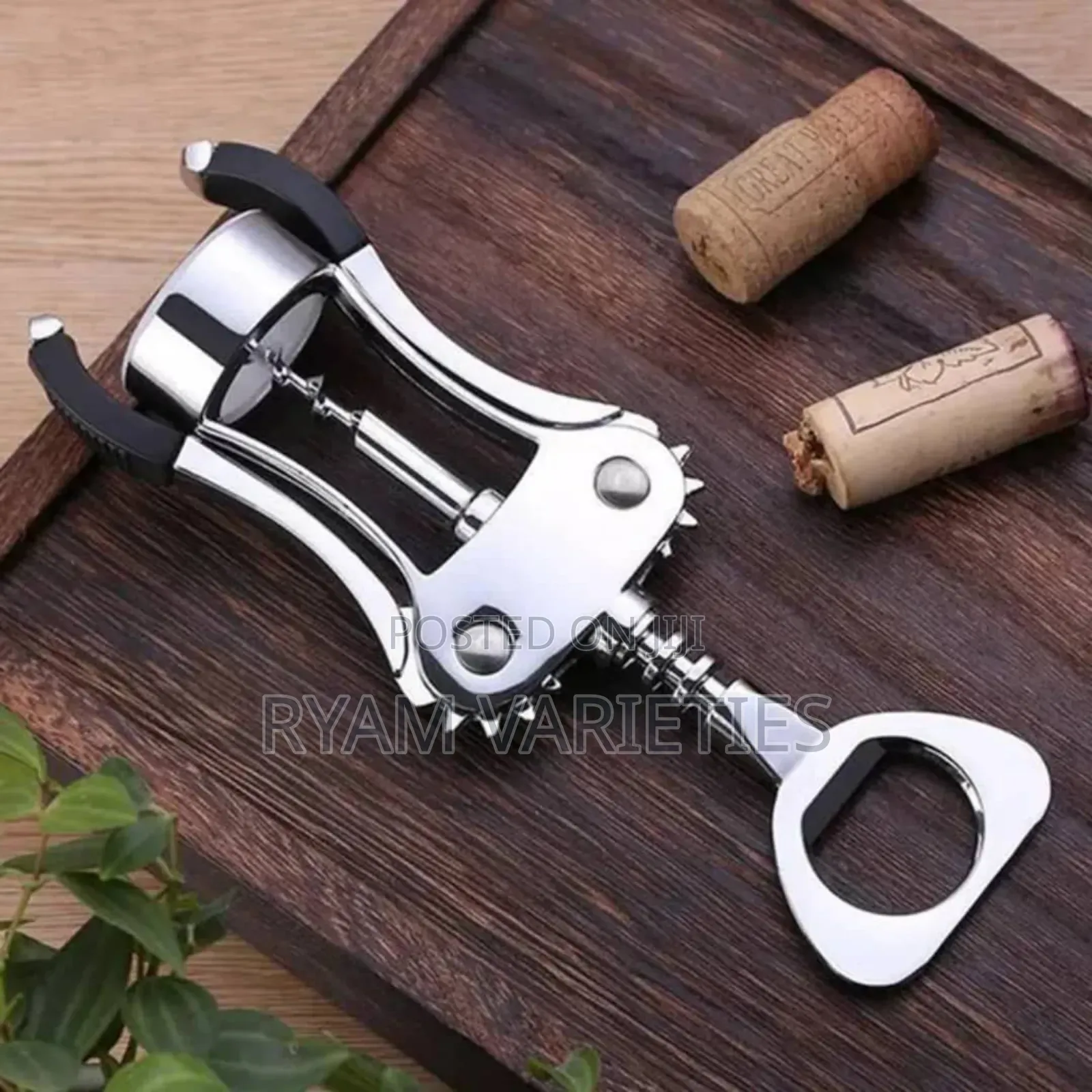Stainless Steel Wine Opener