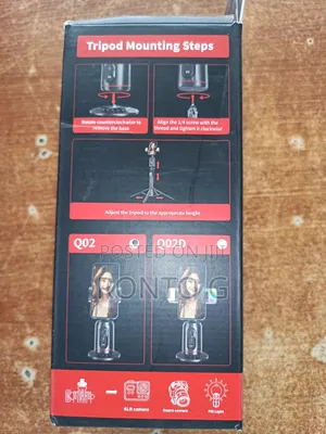 Qo2 360° Auto Face Tracking Selfie Stick Tripod