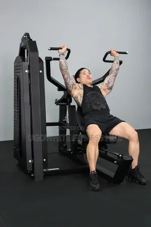 Body Iron Commercial Multi Chest Press Shoulder Press.