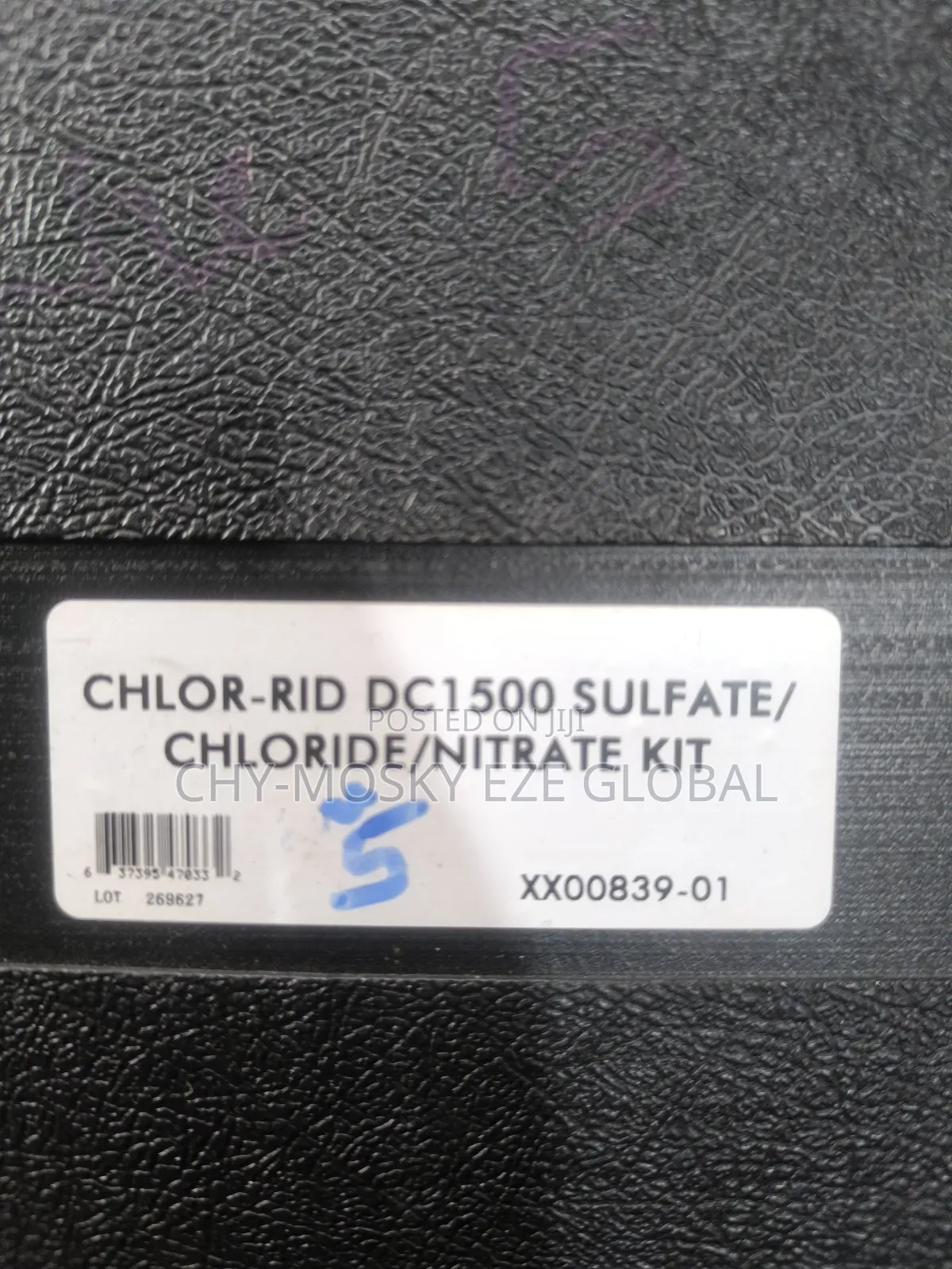 Sulfate/Chloride/Nitrate Test Kit (Chlor-Rid Dc 1500)