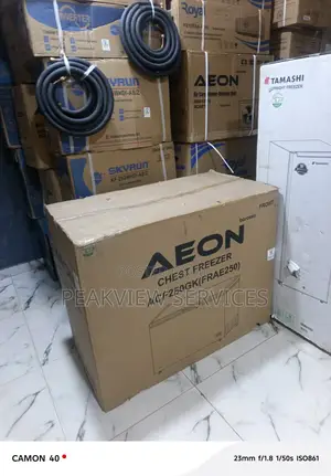Aeon 250l Chest Freezer Acf250gk Frae250 Storage System