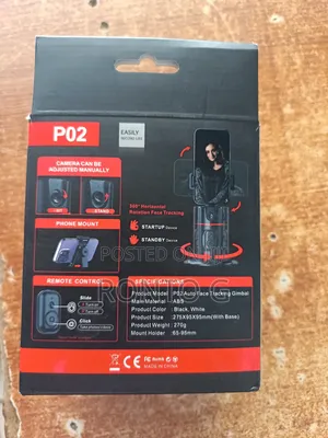Po2 Auto Face Tracking Selfie Stick Tripod