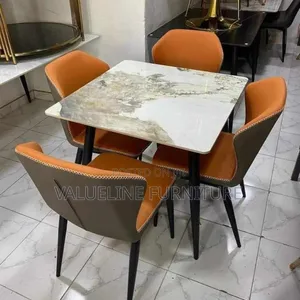 4 Seater Marble Dinning Set