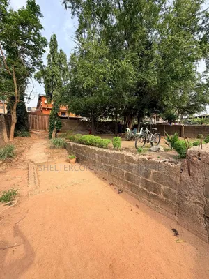 A Demolished Structure Sitting a Plot