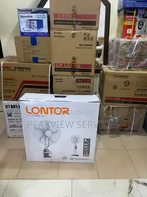 18 Inch Rechargeable Mist Fan by Lontor