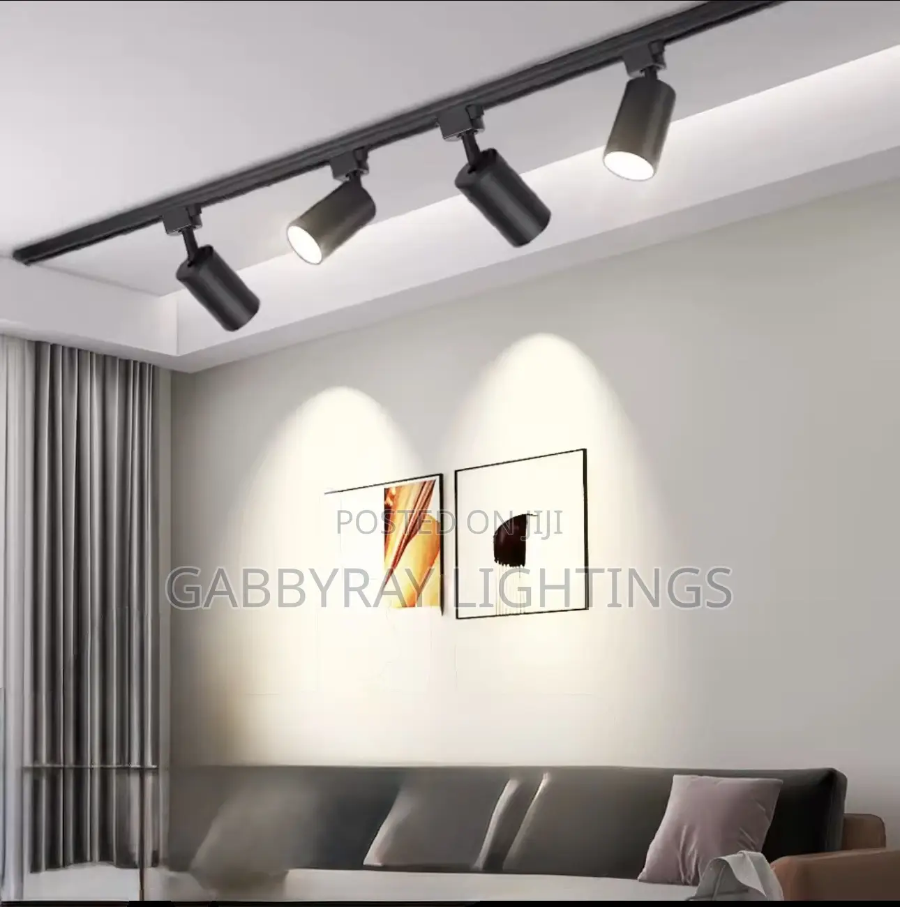 Rail Mounted 4 in 1 Track Light