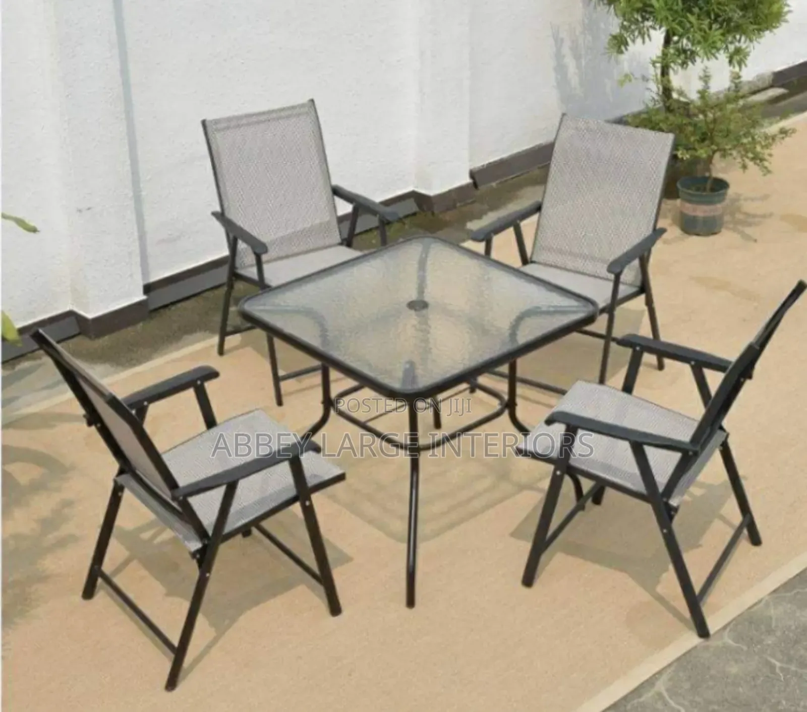 Outdoor Chair and Table