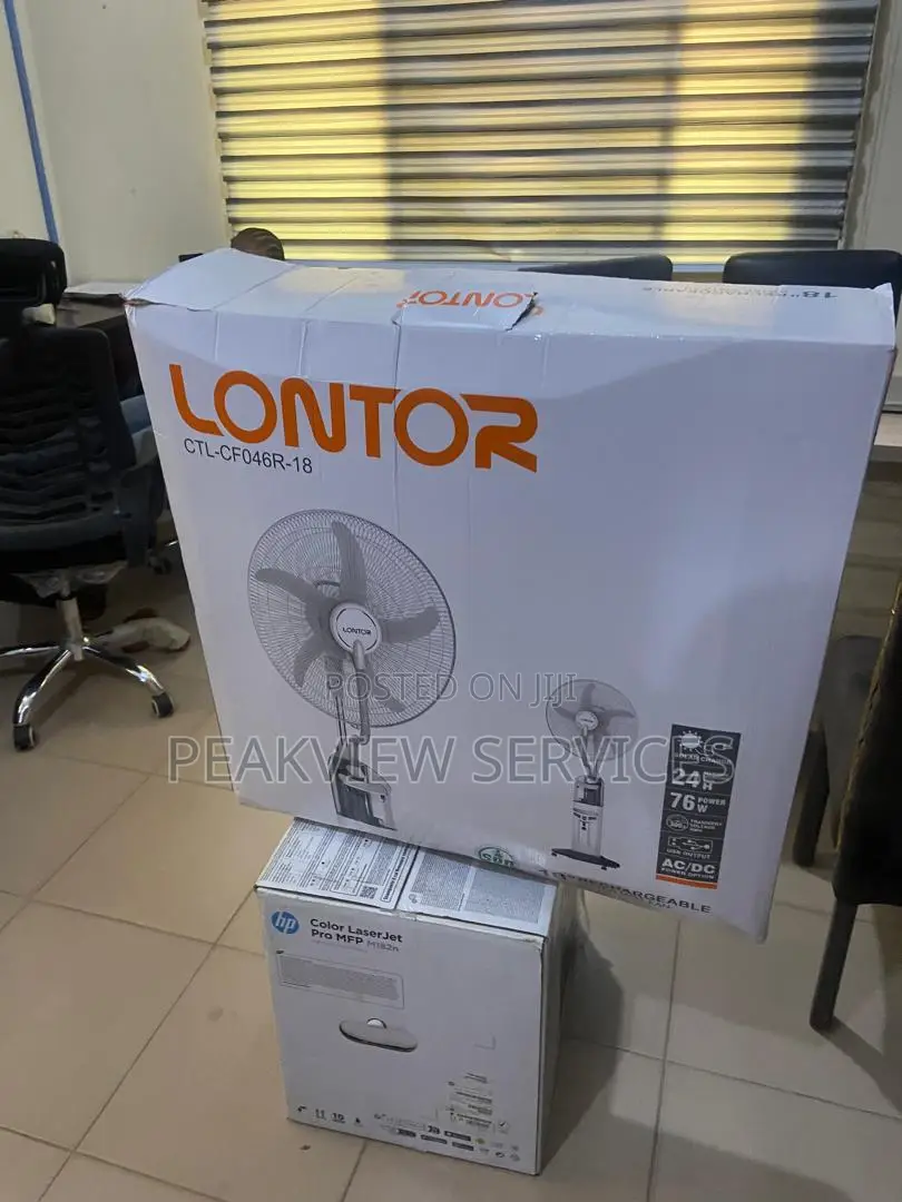 Lontor 18” Fan With Water Cooling Function