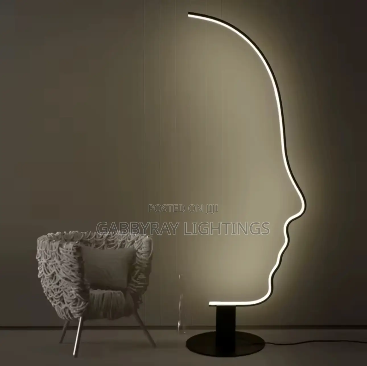 Face-Like Floor Lamp
