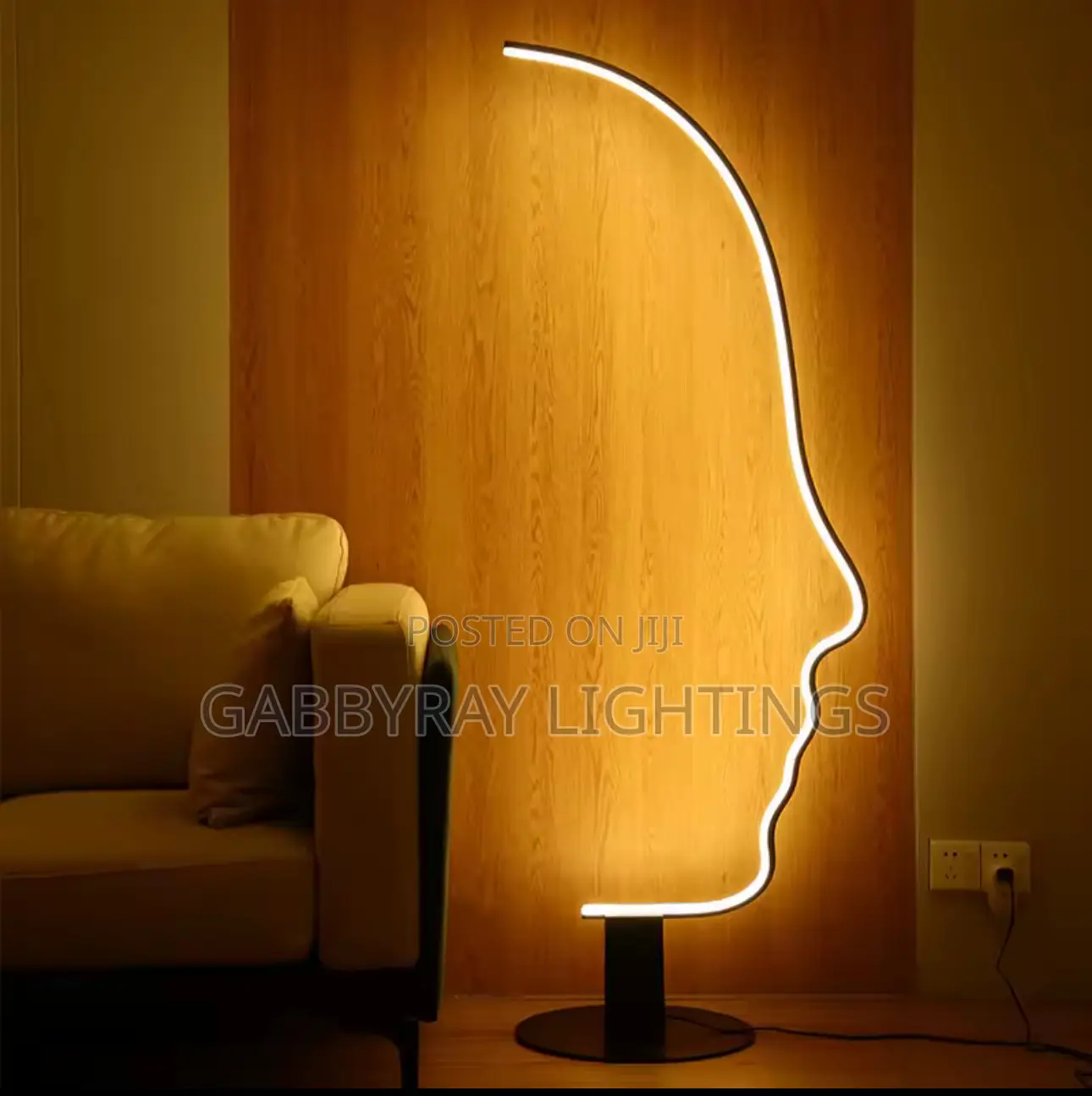 Face-Like Floor Lamp