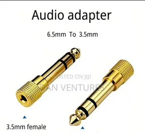6.5mm Jack Female to Male Audio Adapter