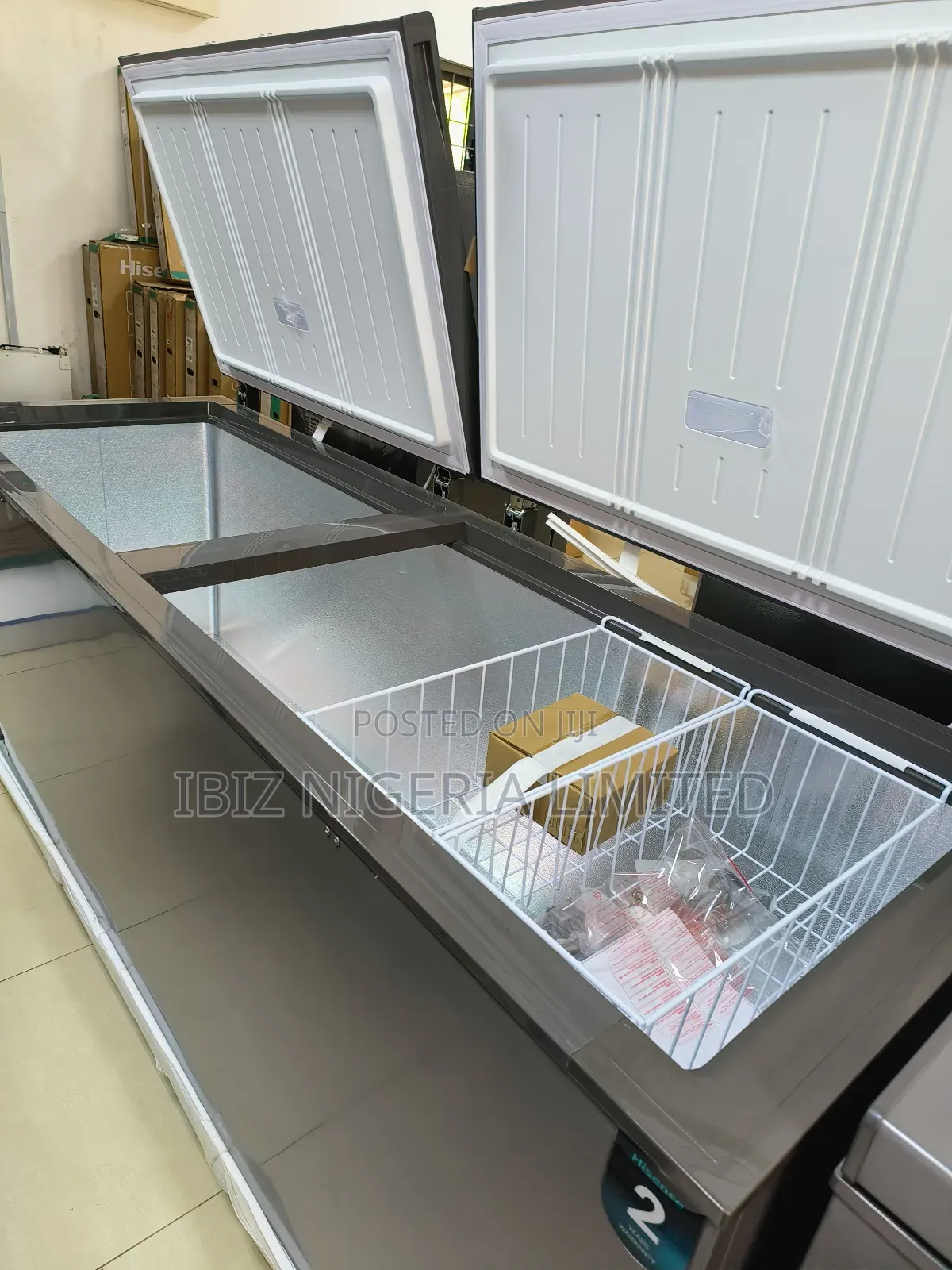 Hisense 710l Freezer(Double Door)