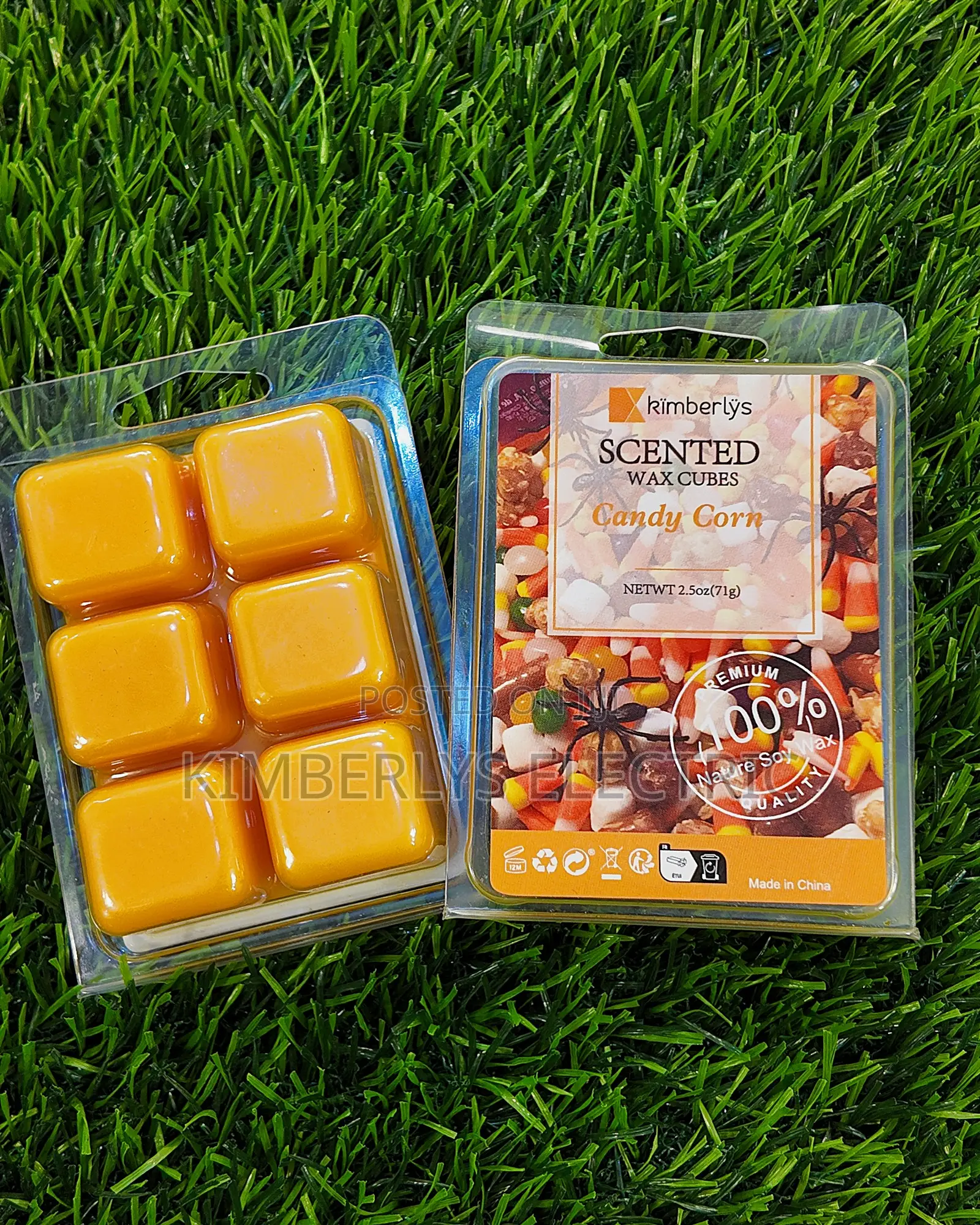 Kimberlys Candy Corn Scented Wax Cubes