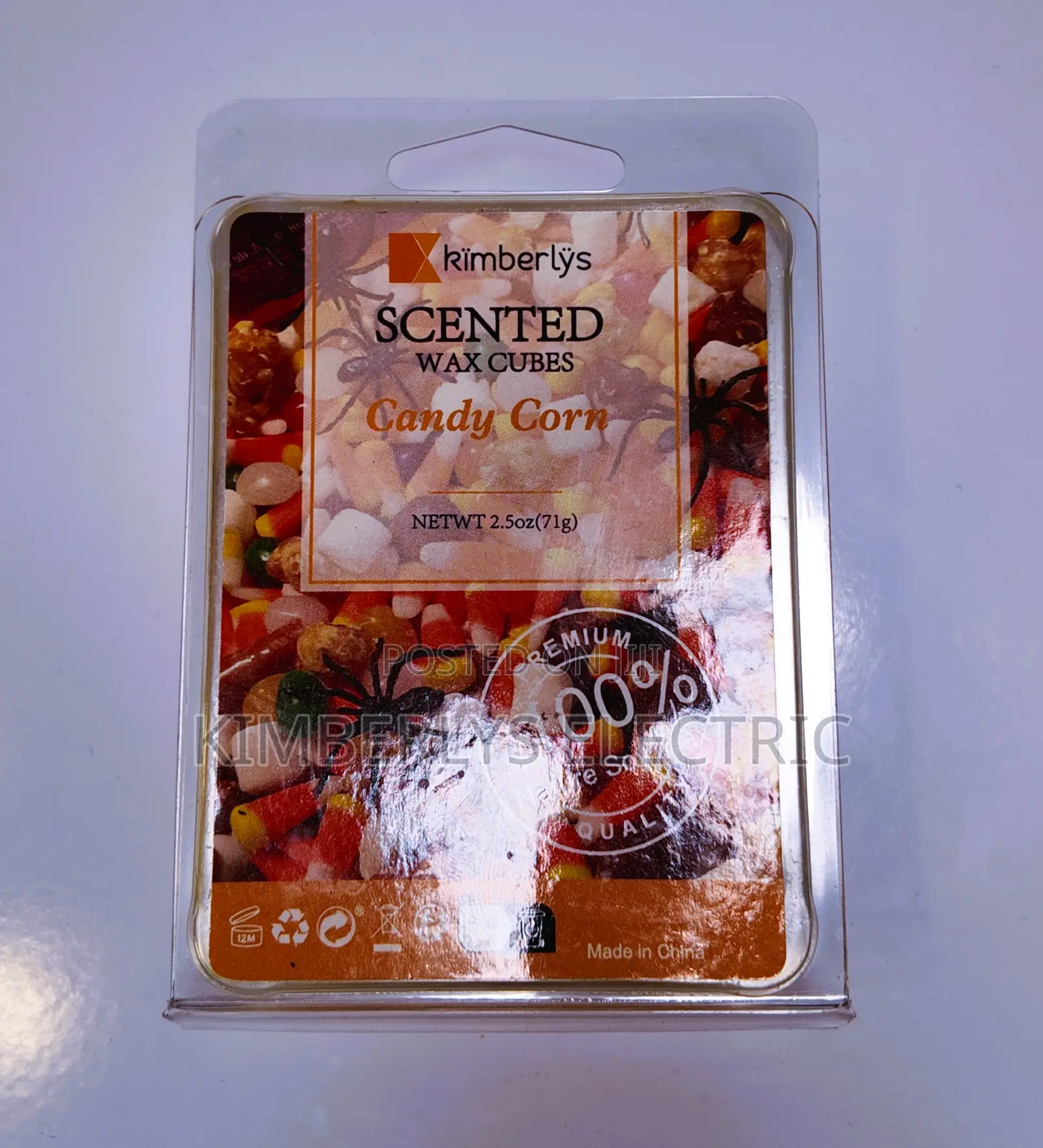 Kimberlys Candy Corn Scented Wax Cubes