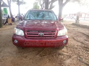 Toyota Highlander 2007 Maroon