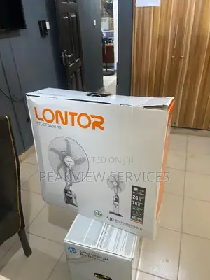 18” Fan Rechargeable With Mist System Lontor