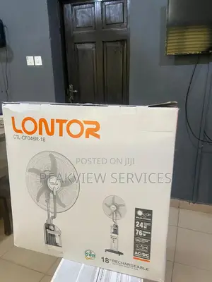 Lontor 18 Inch Fan With Water Mist Function