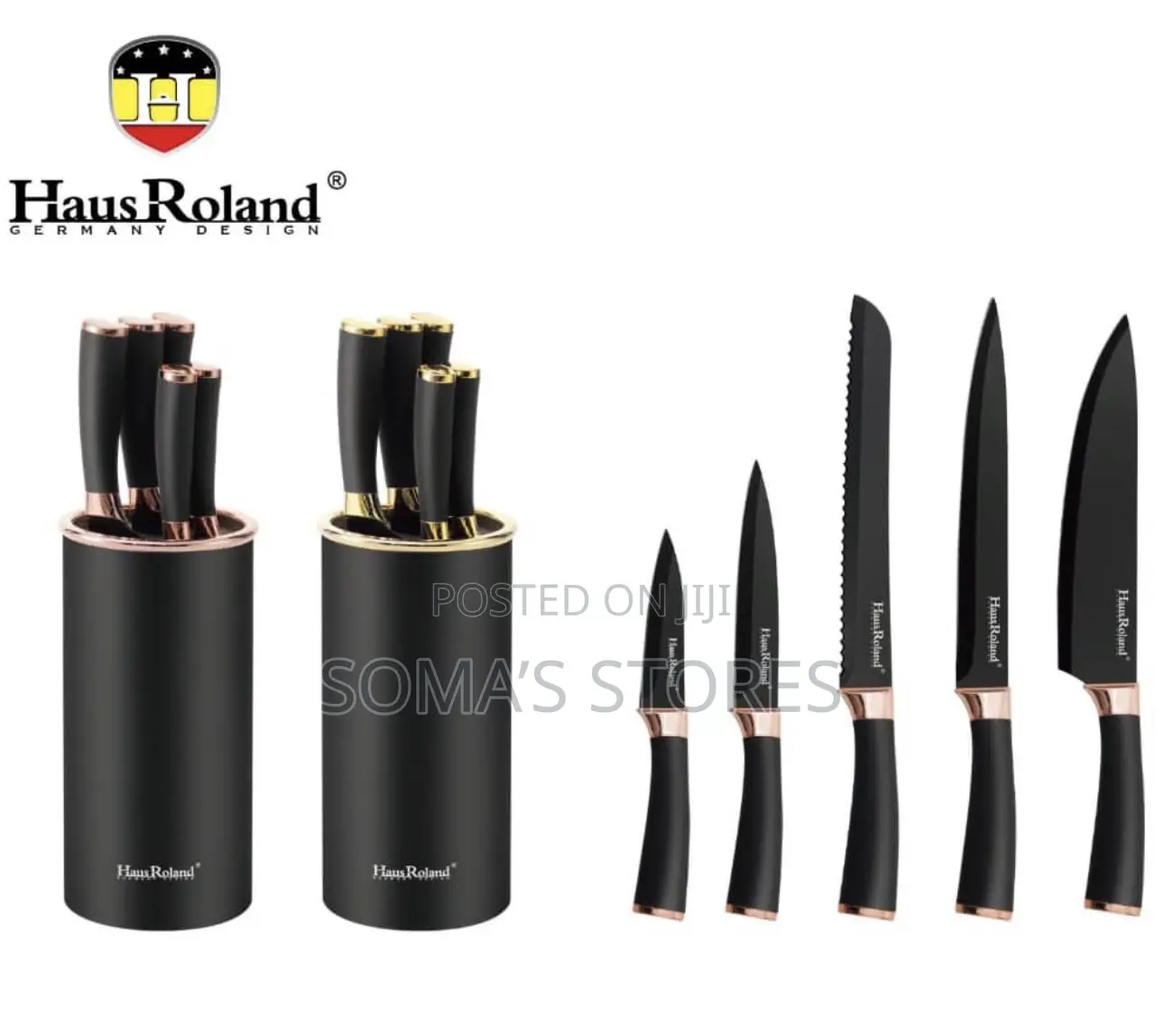 6 Pcs Knife Set
