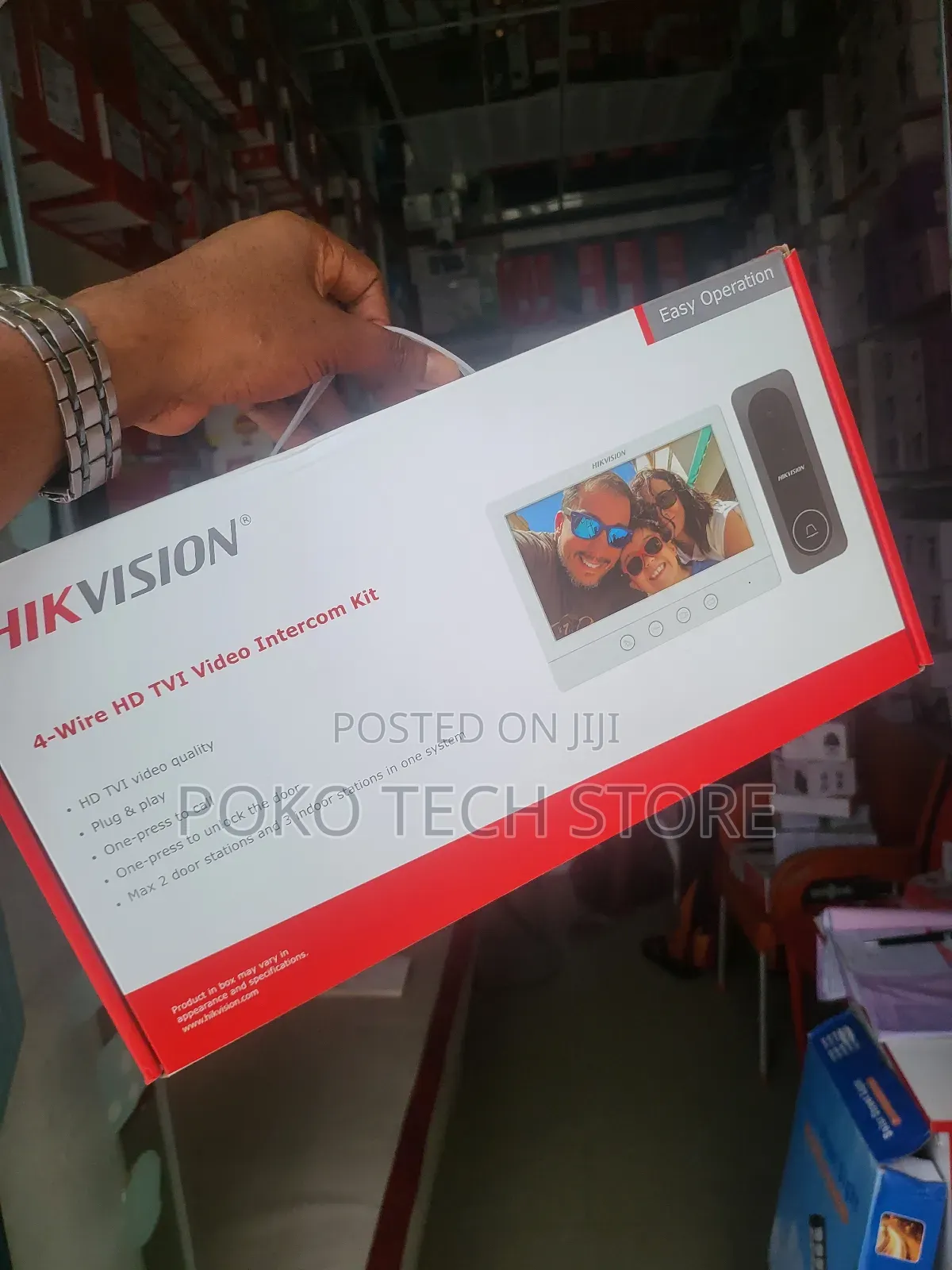 4-Wire Hd Tvi Video Intercom Kit