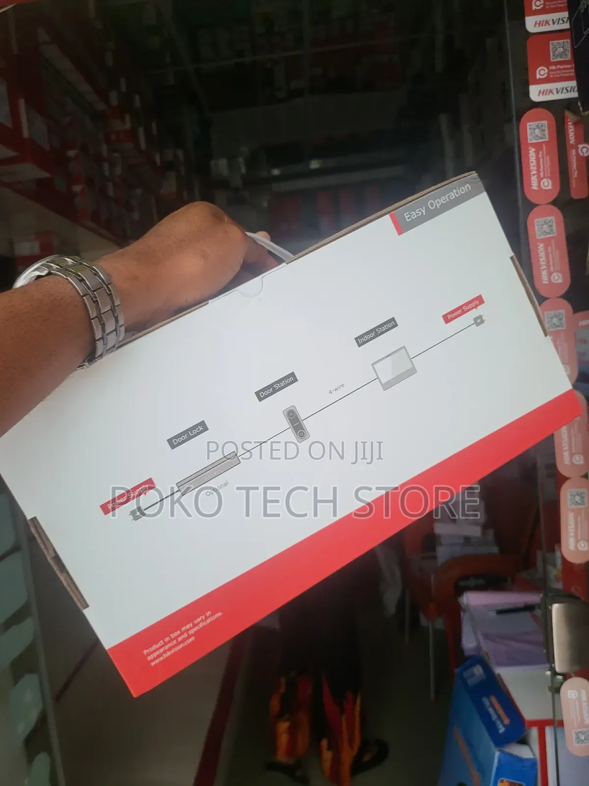 4-Wire Hd Tvi Video Intercom Kit