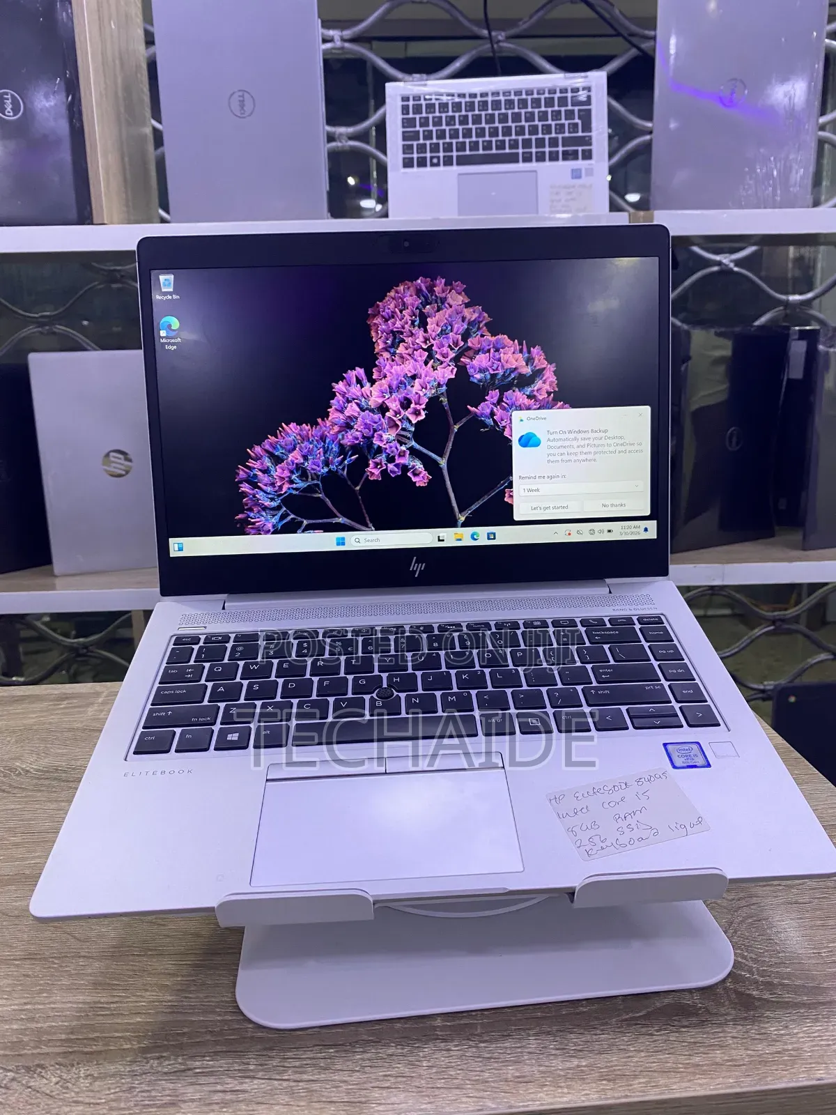 Laptop HP EliteBook 840 G5 8GB Intel Core i5 SSD 256GB