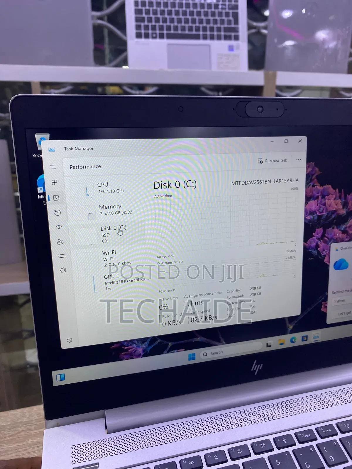 Laptop HP EliteBook 840 G5 8GB Intel Core i5 SSD 256GB
