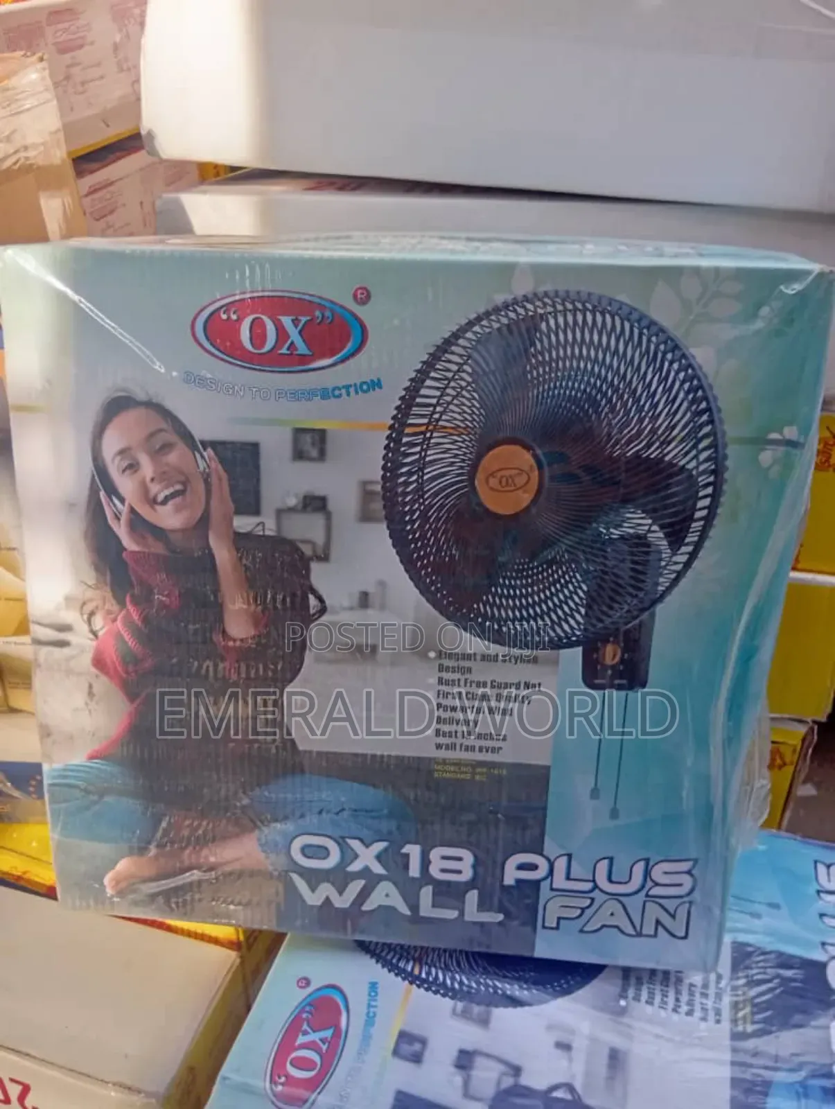 Ox Plus 18" Wall Fan