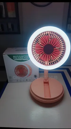 Multifunctional Folding Fan With Light