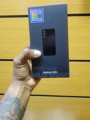 New Samsung Galaxy S23 Plus 256 GB Black