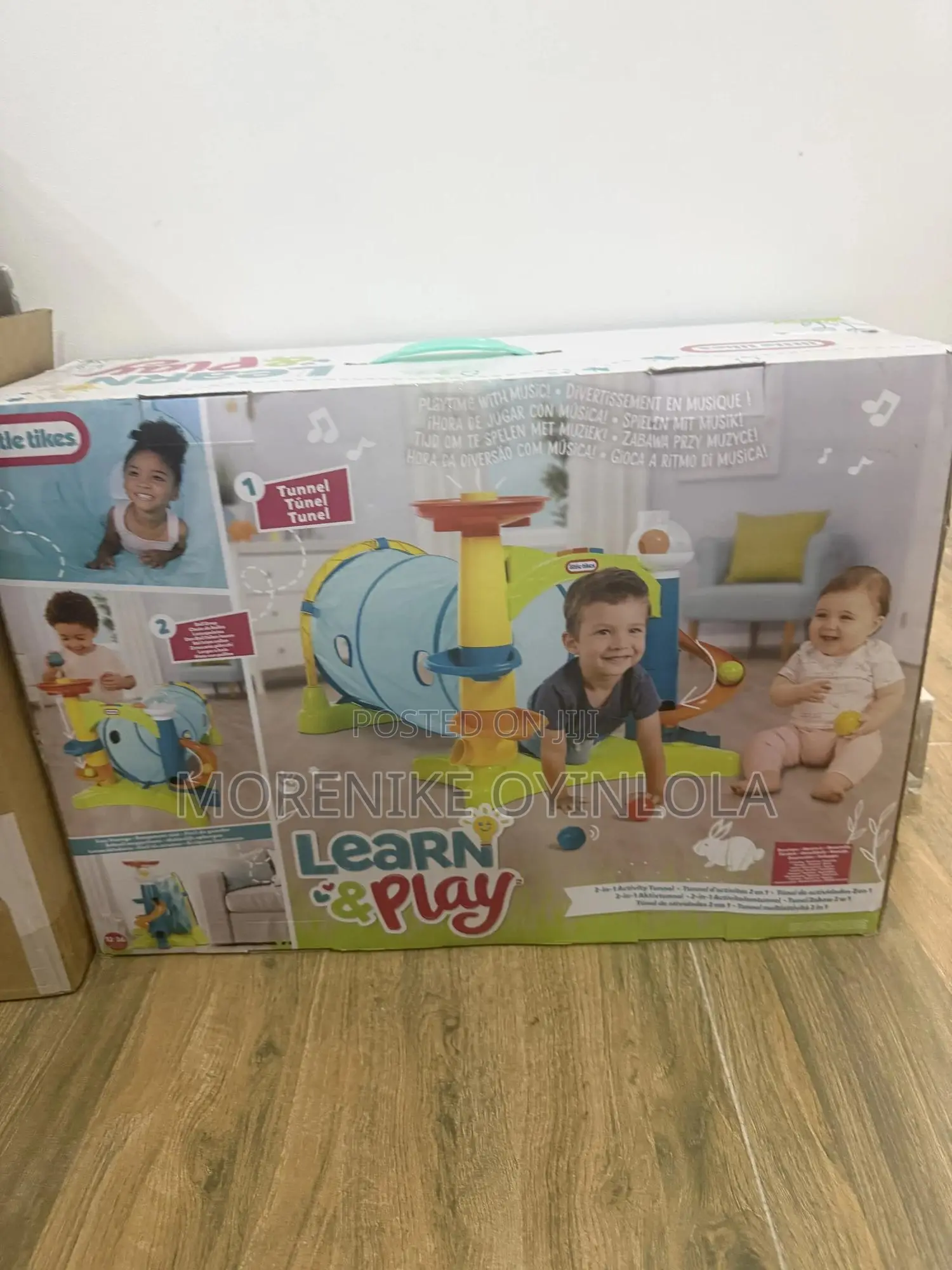 Learn And Play 2-in-1 Activity Tunnel