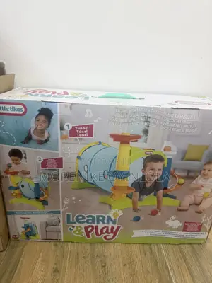 Learn And Play 2-in-1 Activity Tunnel