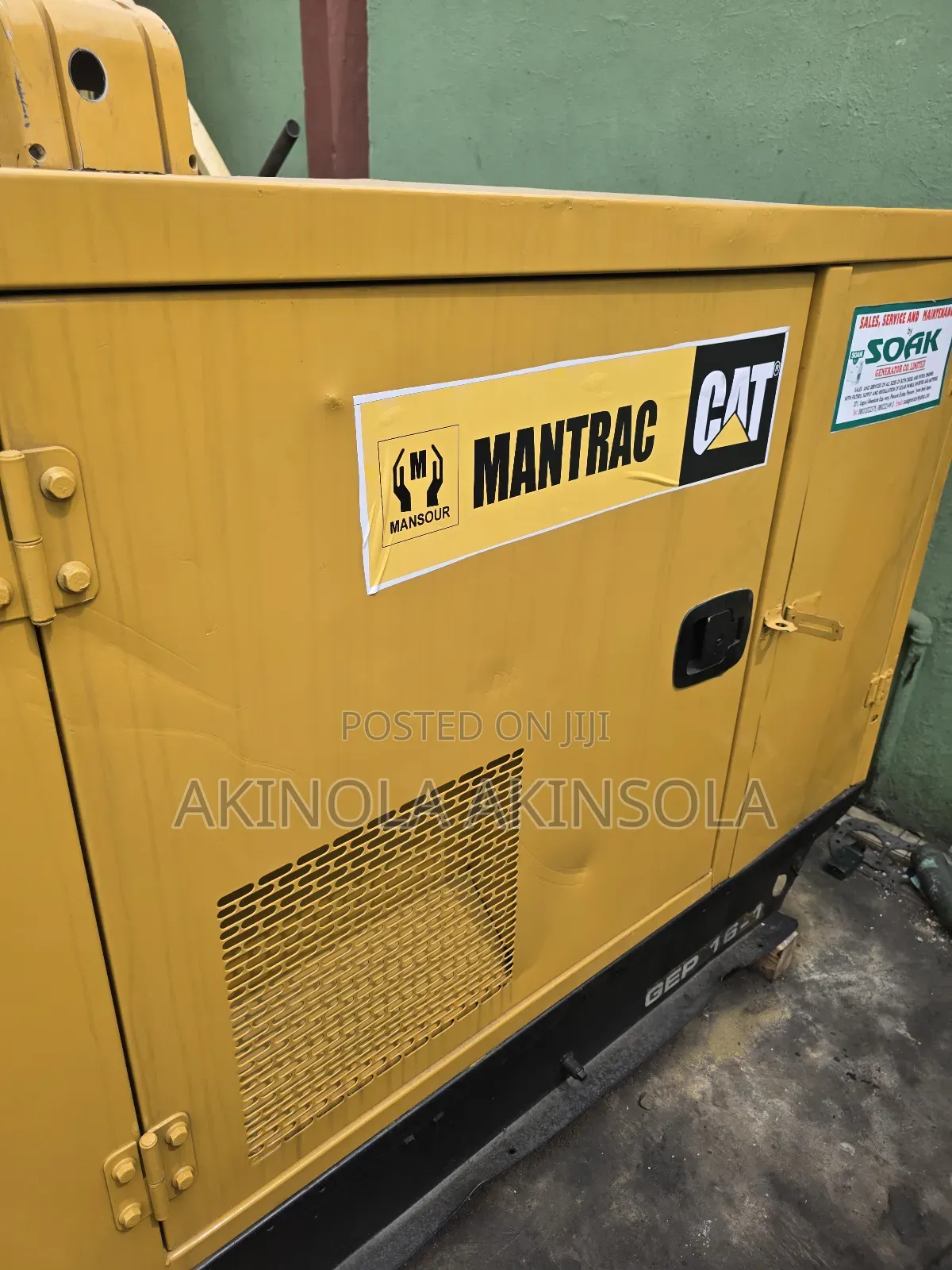 15kva Mantract Perkins Soundproof Generator