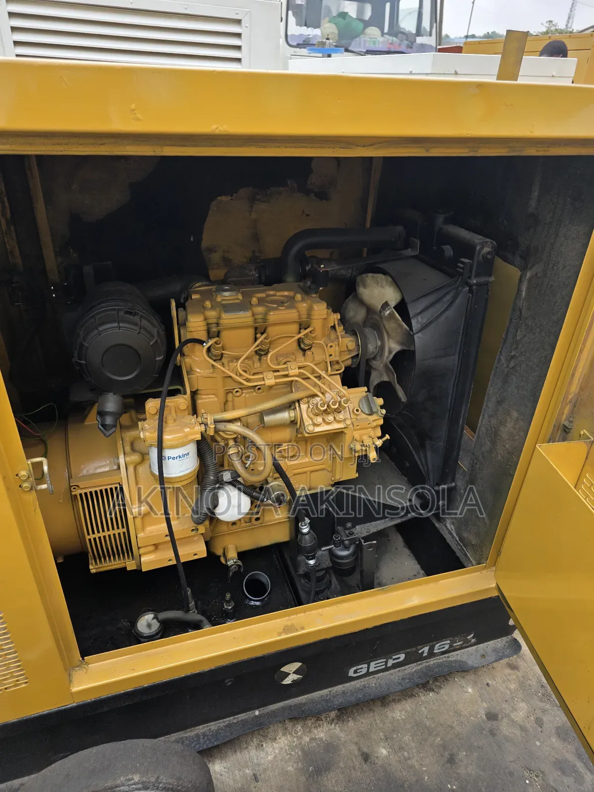 15kva Mantract Perkins Soundproof Generator