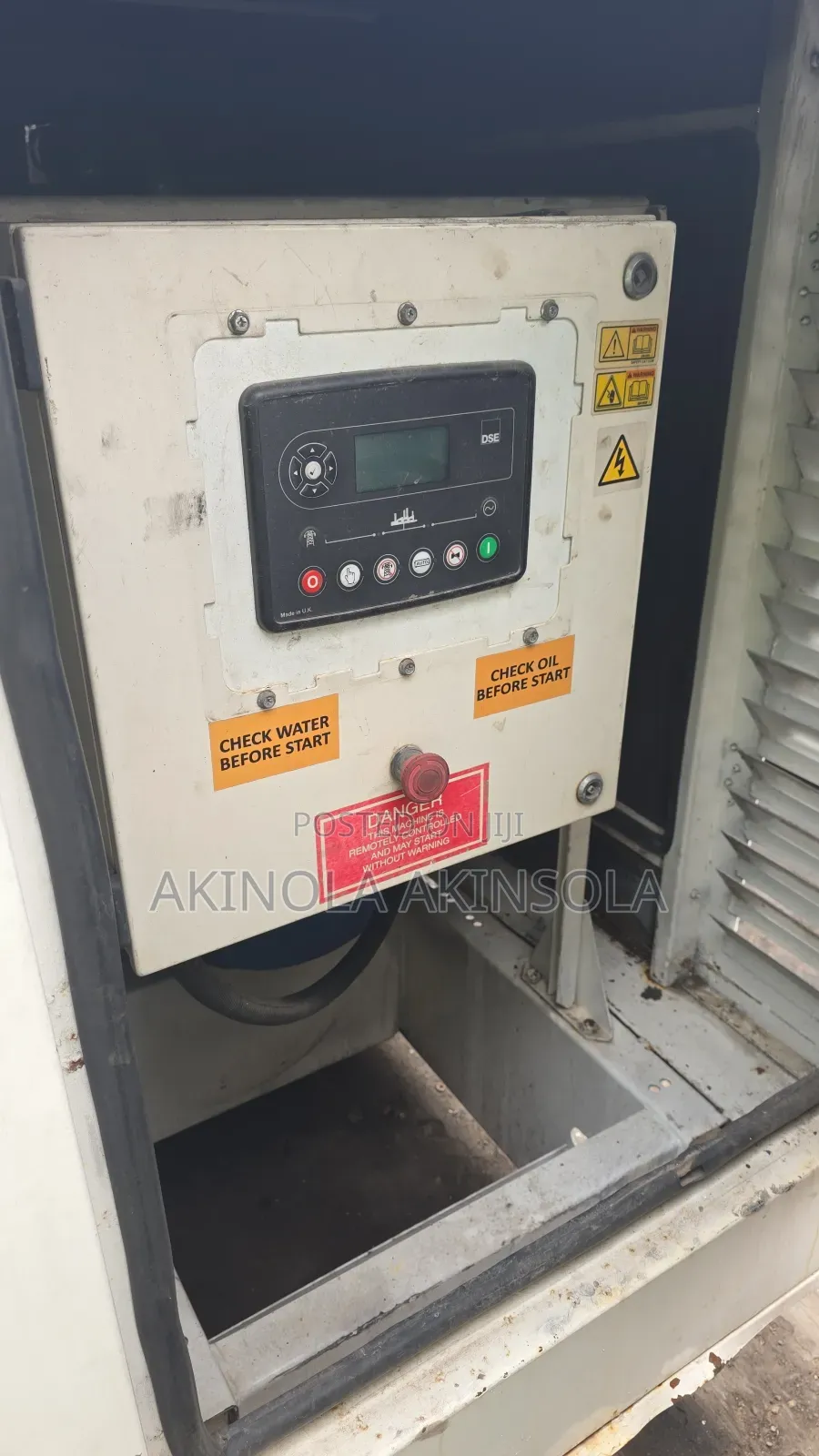 60kva Perkins Soundproof Generator
