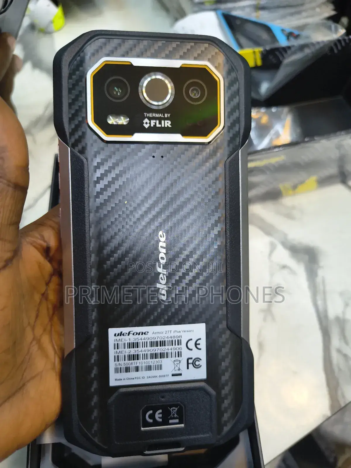 New Ulefone Armor 27T 256 GB Black